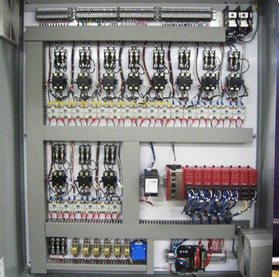 extrusion control panel for plastic manufacturing